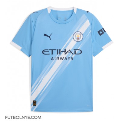 Camiseta Manchester City Erling Haaland #9 Primera Equipación 2025-26 manga corta Camiseta Manchester City Erling Haaland #9 Primera Equipación 2025-26 manga corta